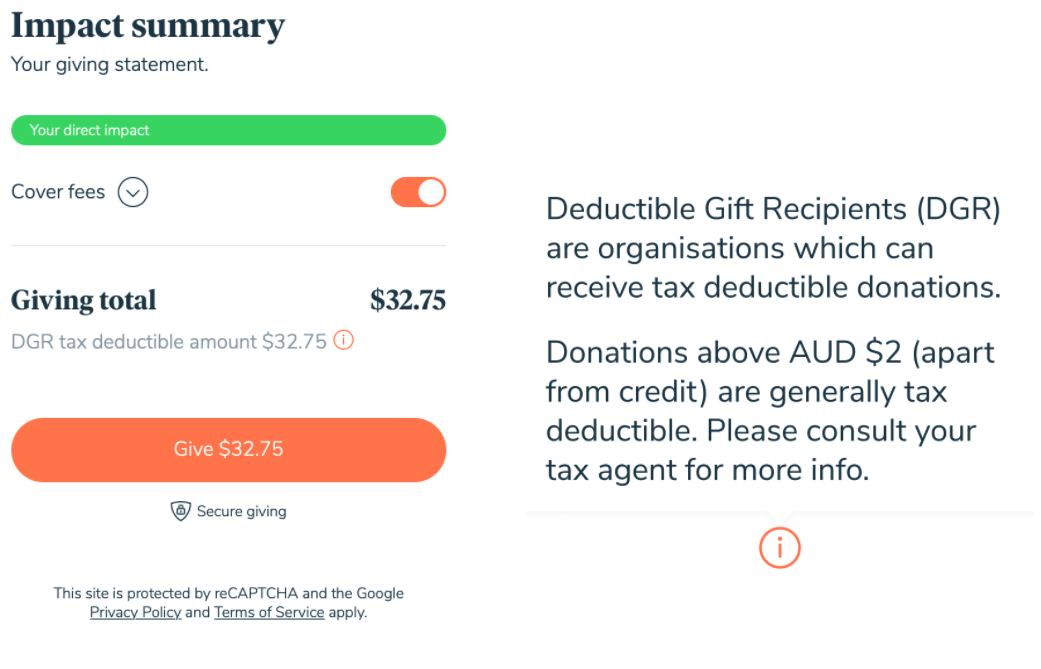 How to claim taxdeductible donations?